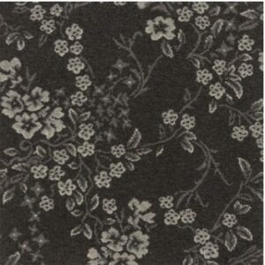 Brintons Purely Natural Flora and Fauna Flowering Vines Graphite - 10/50383