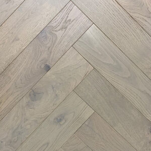Xylo St. James Herringbone Mushroom Grey Stained Oak